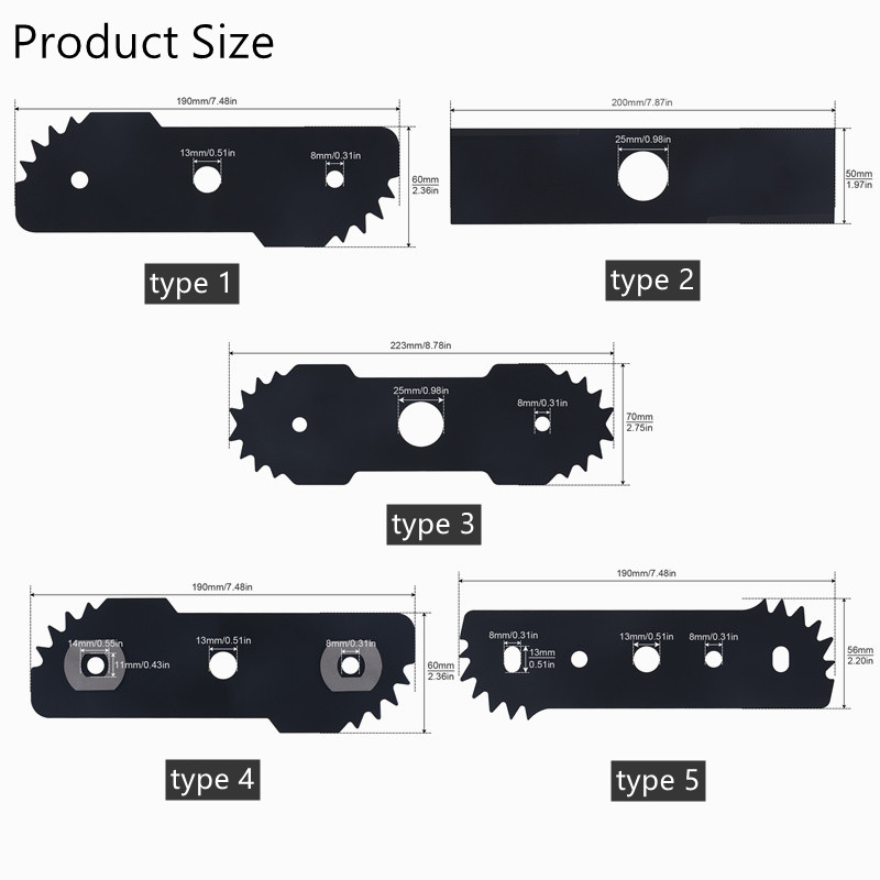2PCS Edger ใบมีดไฟฟ้าเครื่องบด - Heavy Equipment Grinder บทวิจารณ์และราคา
