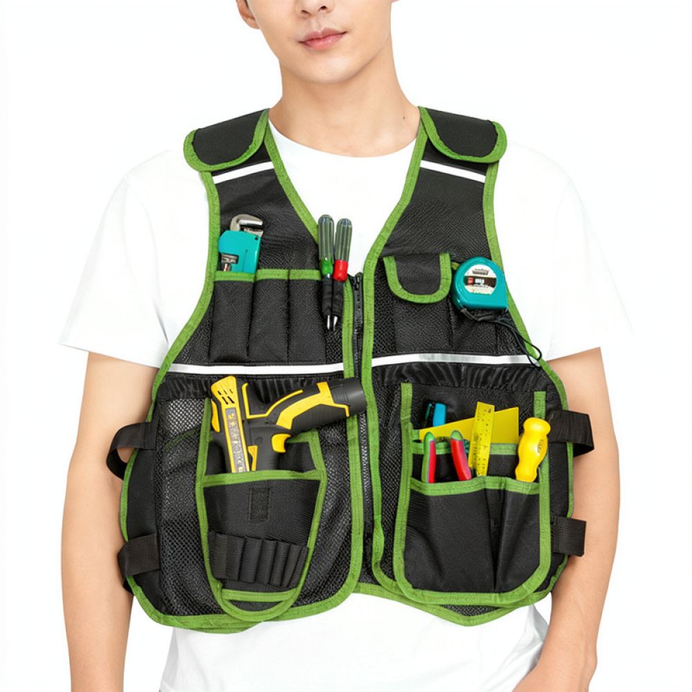 เสื้อกั๊กเครื่องมือทำงานตามหลั - Heavy Equipment Electrician บทวิจารณ์และราคา