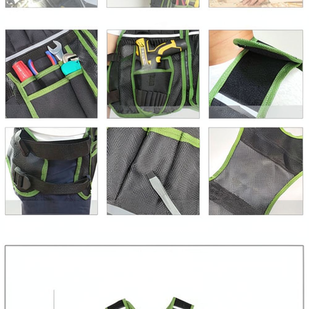 เสื้อกั๊กเครื่องมือทำงานตามหลั - Heavy Equipment Electrician บทวิจารณ์และราคา